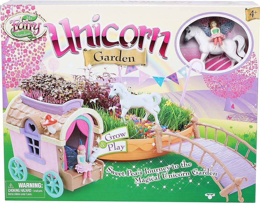 My Fairy Garden Unicorn Garden and Caravan