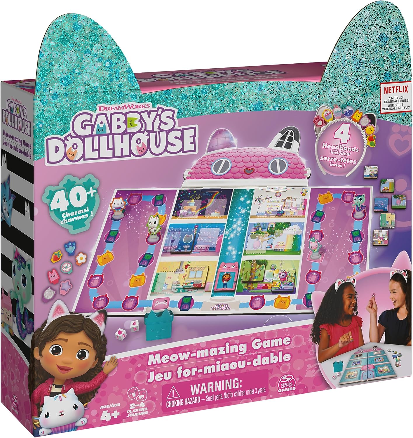 Gabby's Dollhouse Meow-mazing Party Game