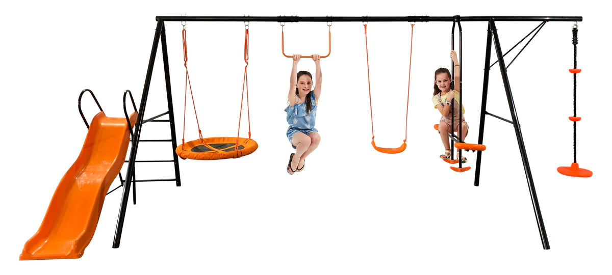 Action Spin N Slide Swing - 2 Boxes
