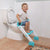 Dream Baby Step Up Toilet Topper Trainer Aqua / White