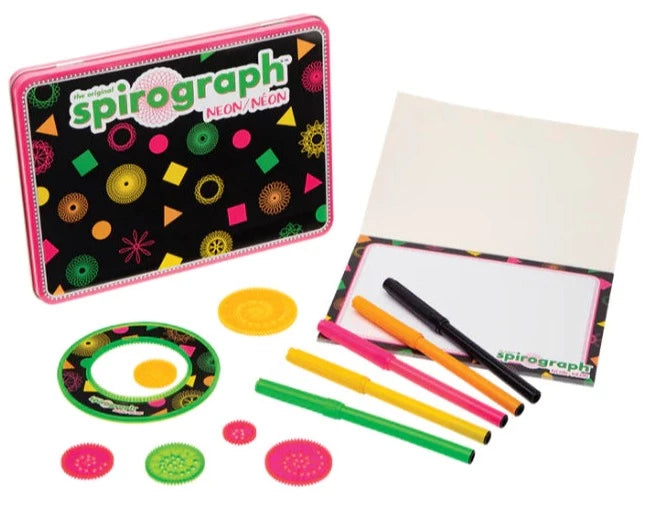 Spirograph Neon in Tin