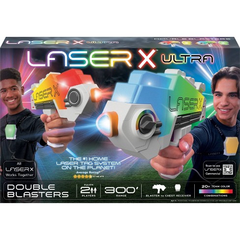 Laser X Ultra Double Sport Blasters Req 6 AAA Batteries