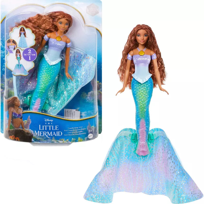 Disney The Little Mermaid Ariel Transforming Doll