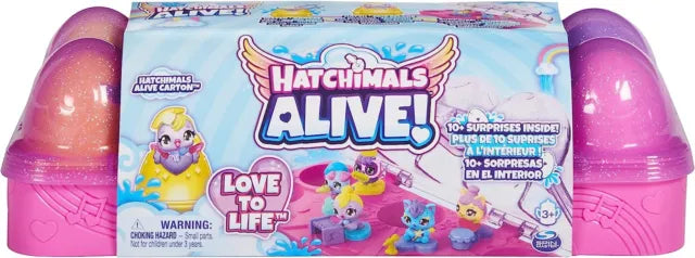 Hatchimals Alive Water Hatch Egg Carton