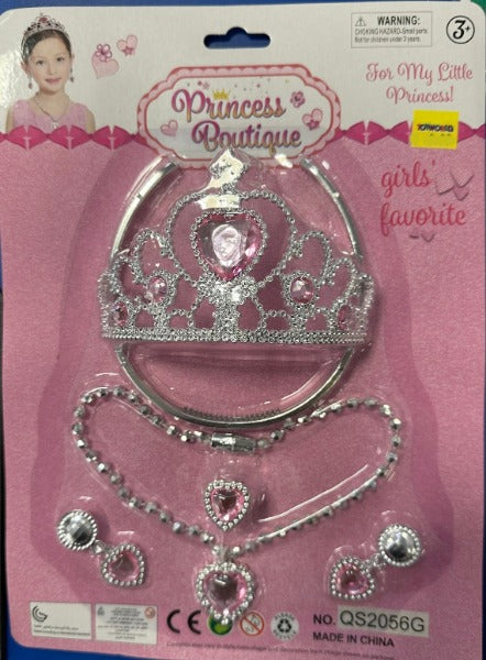 Princess Boutique Tiara and Jewels