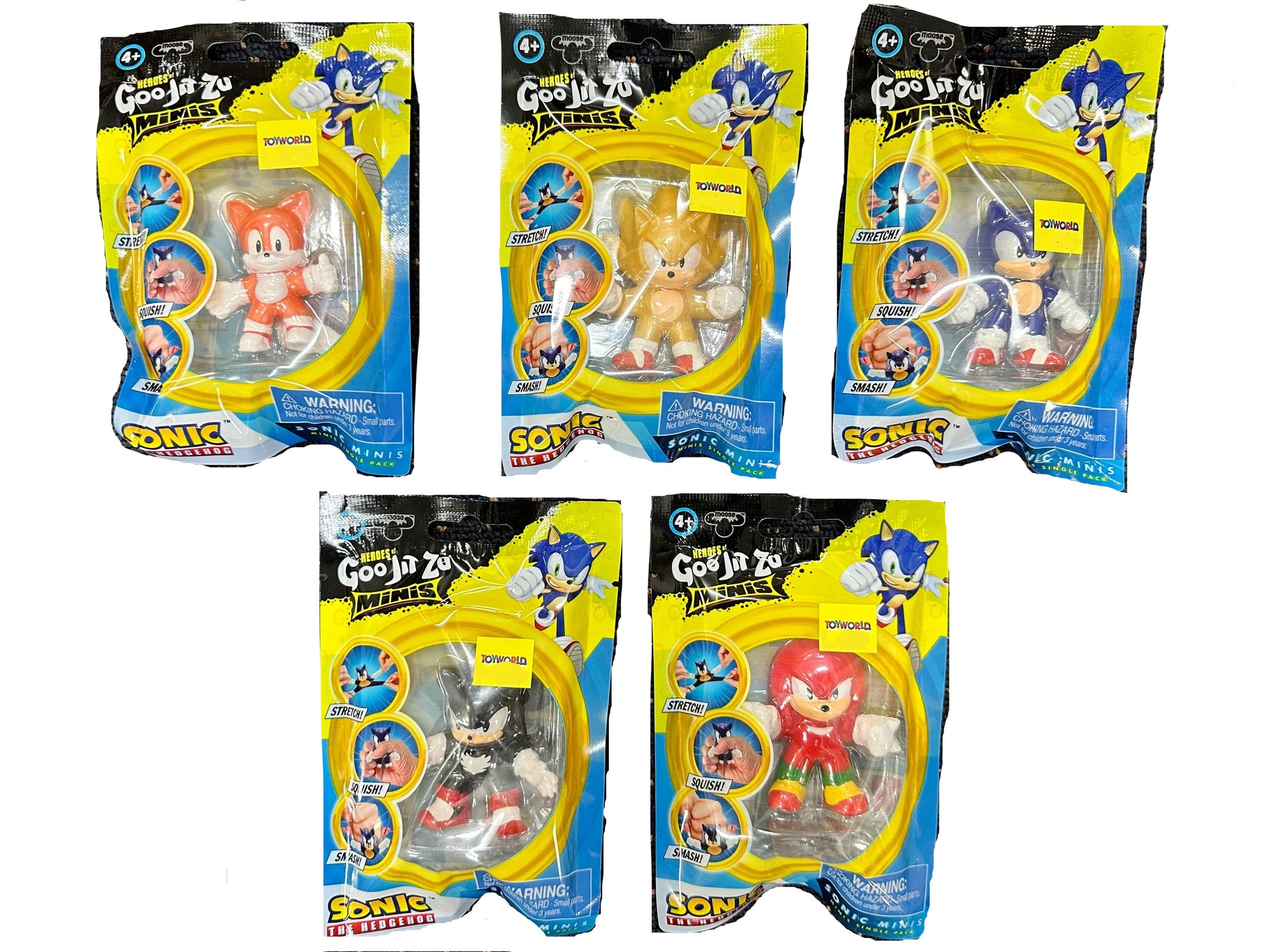 Goo Jit Zu Sonic Minis S3 Assorted