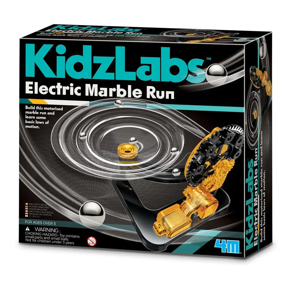 4M Kidzlabs Electric Marble Run req 1 x AAA battery