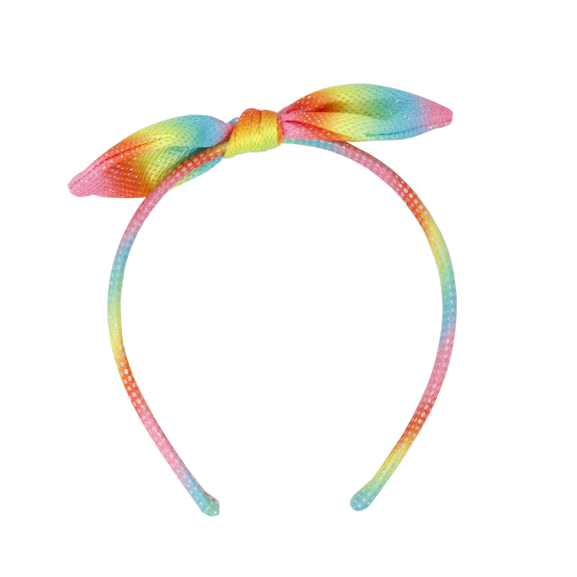 Barbie Rainbow Fantasy Tie Headband with Barbie Charm