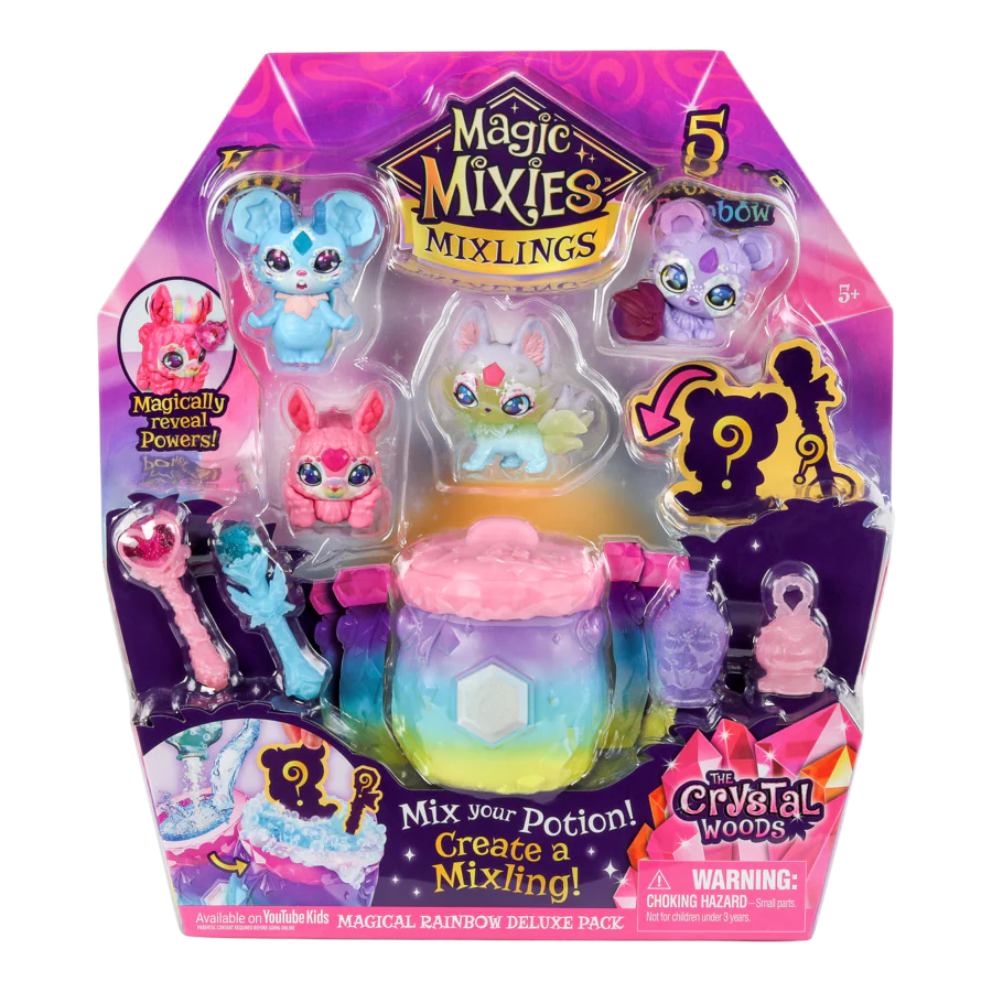 Magic Mixies Mixlings S3 Magical Rainbow Deluxe Pack