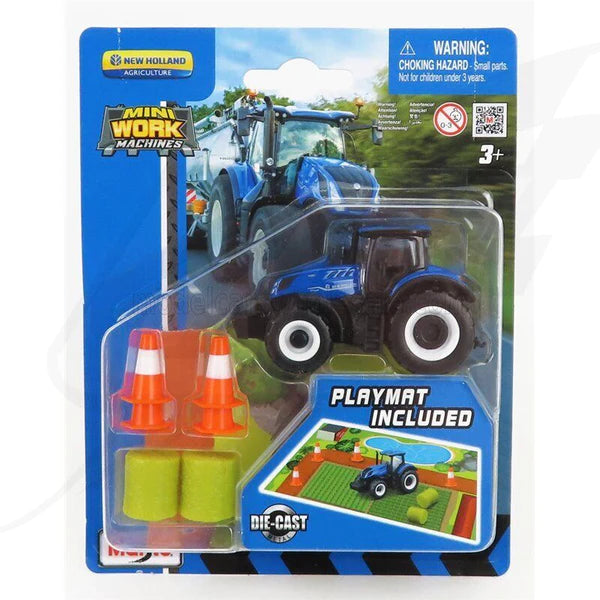 Maisto Mini Work Machines Mini Farm Tractor Playset Asst