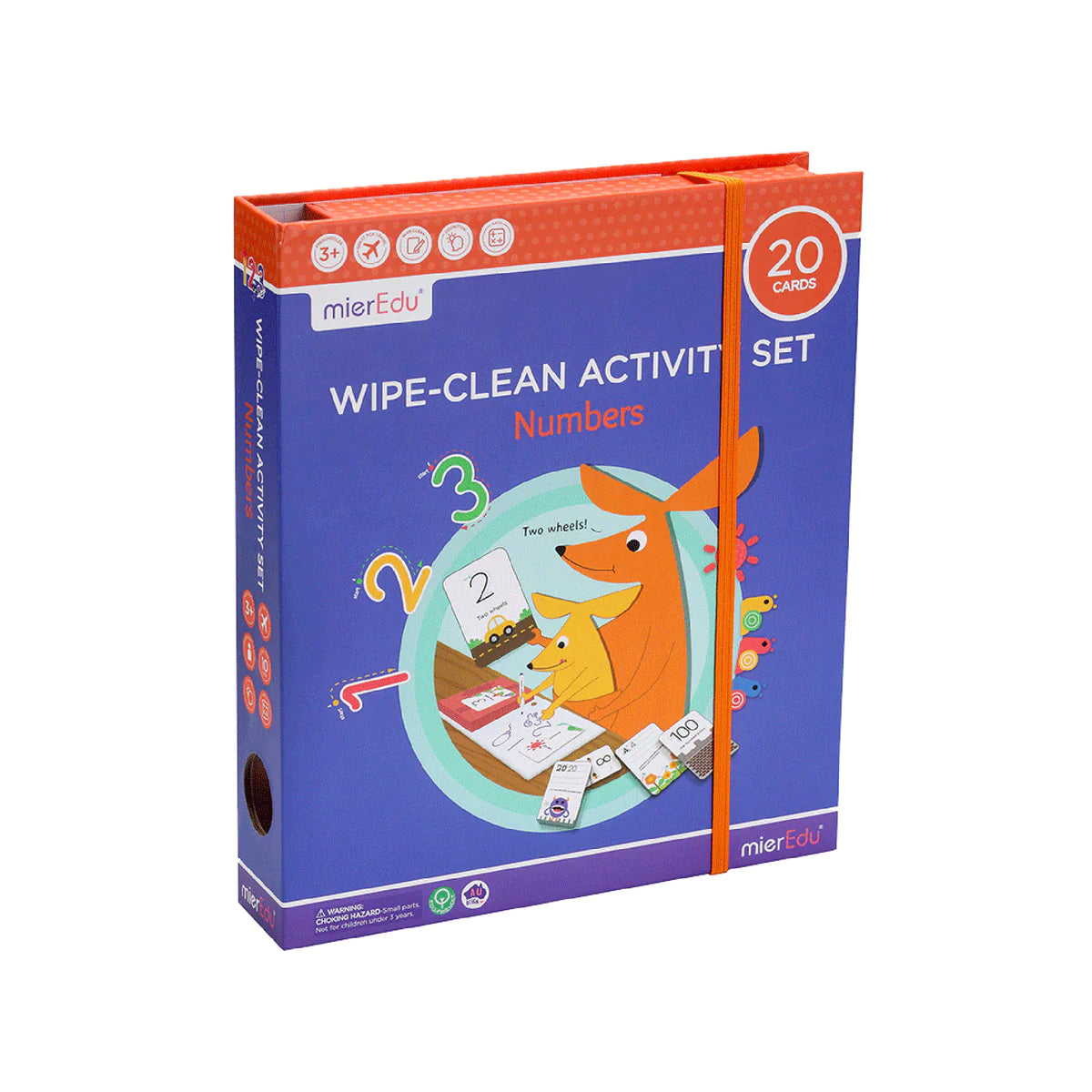 Mier Edu Wipe Clean Activity Set - Numbers