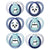 Tommee Tippee Anytime Soother 6pk 0-6m