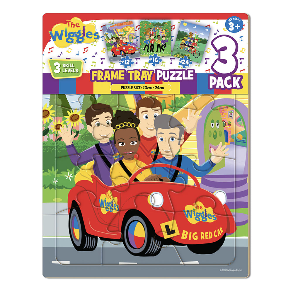 The Wiggles 3 Pack of Preschool tray Puzzles