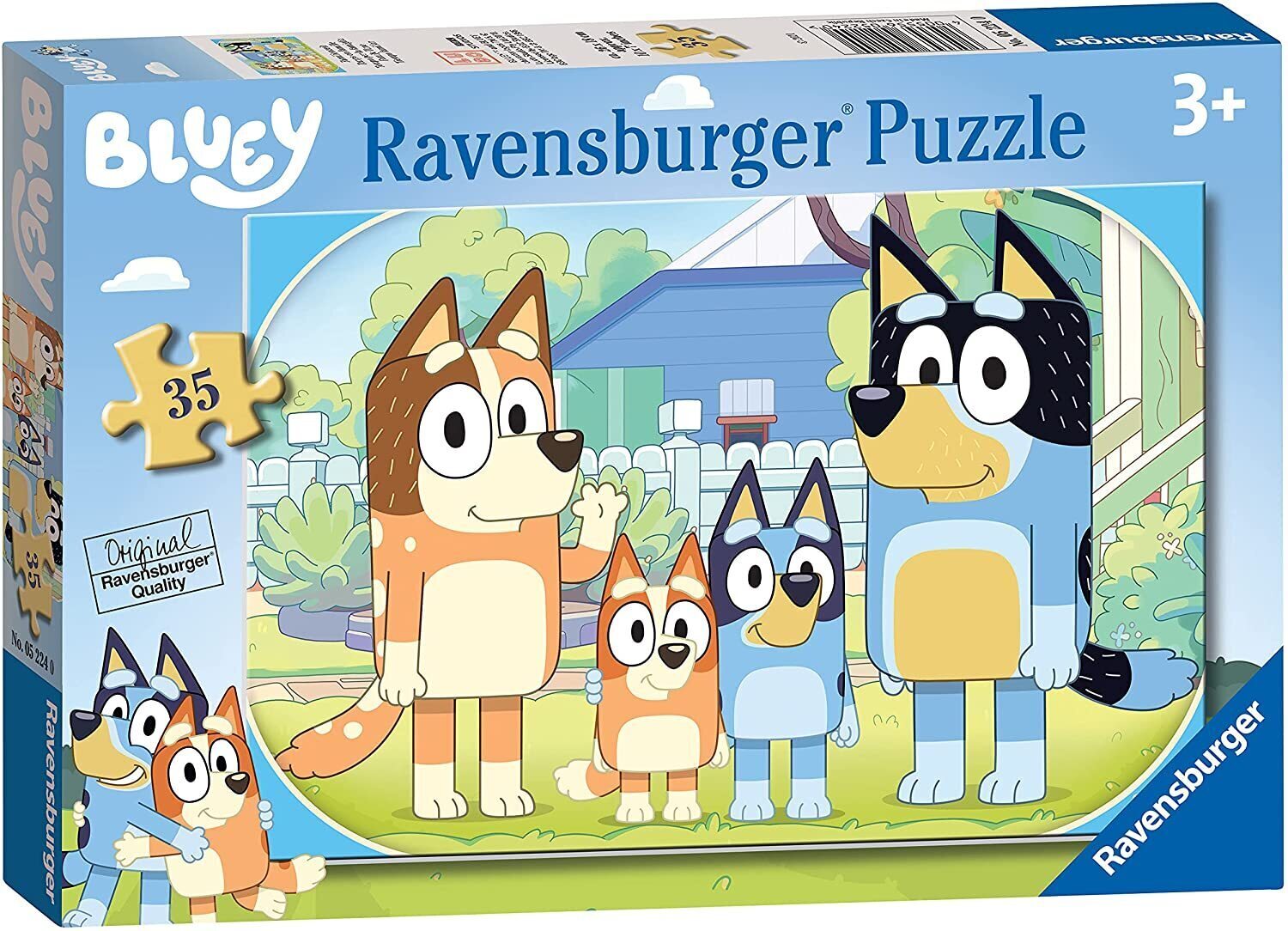RB05224-0 Bluey  Family Time 35pc Puzzle