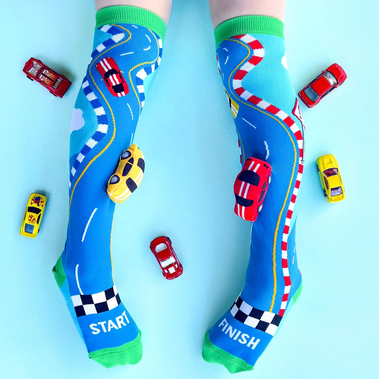 Mad Mia Socks Racing Cars One Size Fits All