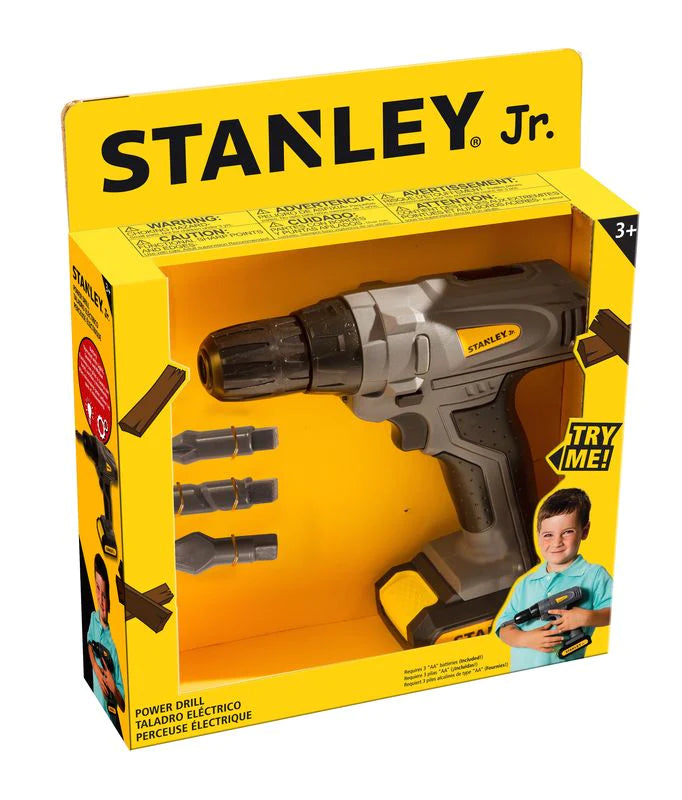 Stanley Jr Power Hand Drill New 3 AA Demo Batteries included