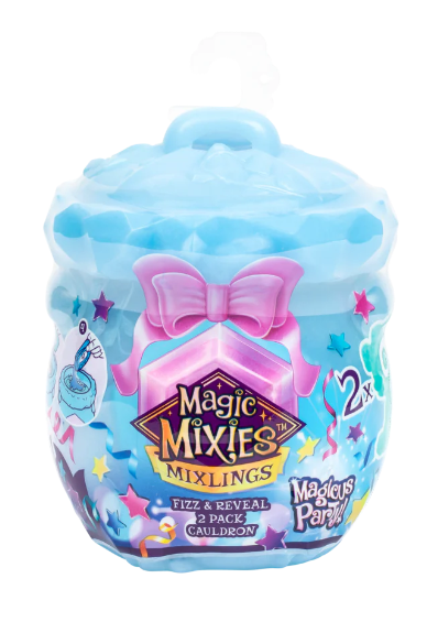 Magic Mixies S4 Fizz and Reveal Cauldron Twin Pack asst