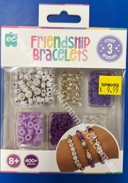 EC Friendship Bracelet Set PURPLE