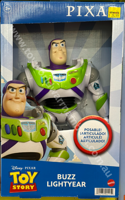 Toy Story Pixar Buzz Lightyear Large Scale Posable Figure