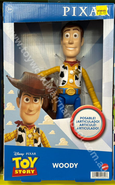 Toy Story Pixar Woody Large Scale Posable Figure