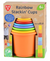PLAYGO TOYS ENT. LTD. BIO Rainbow Stacking Cups