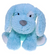 Cotton Candy 25cm Sitting Plush Dog Blue