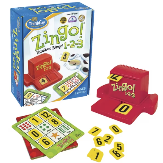 Thinkfun Zingo Number Bingo 123 Game