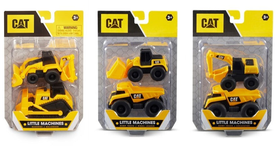 CAT Mini Machines 2pk Assorted - Little Machines
