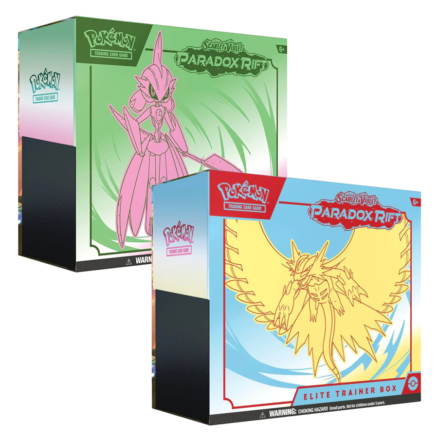 Pokemon Scarlet and Violet Paradox Rift Elite Trainer Box