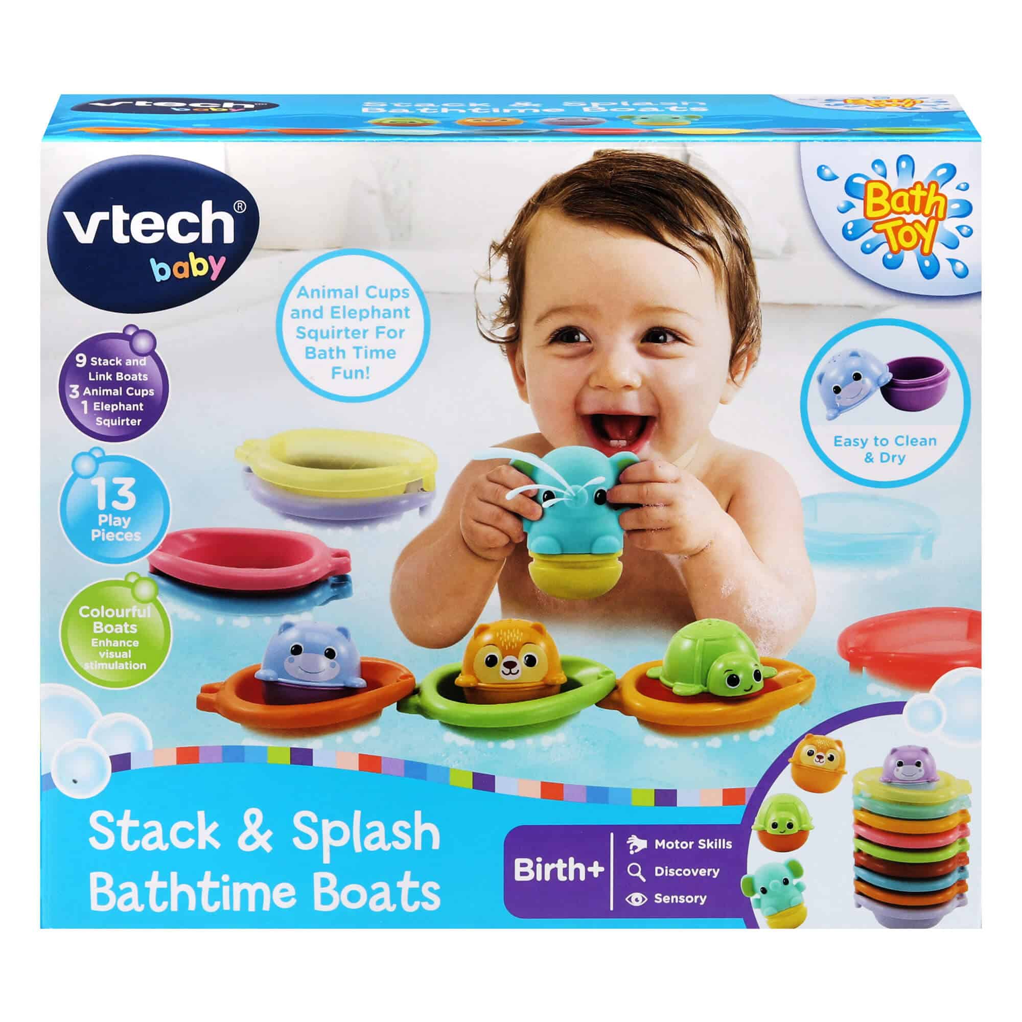 Vtech Stack & Splash Bathtime Boats
