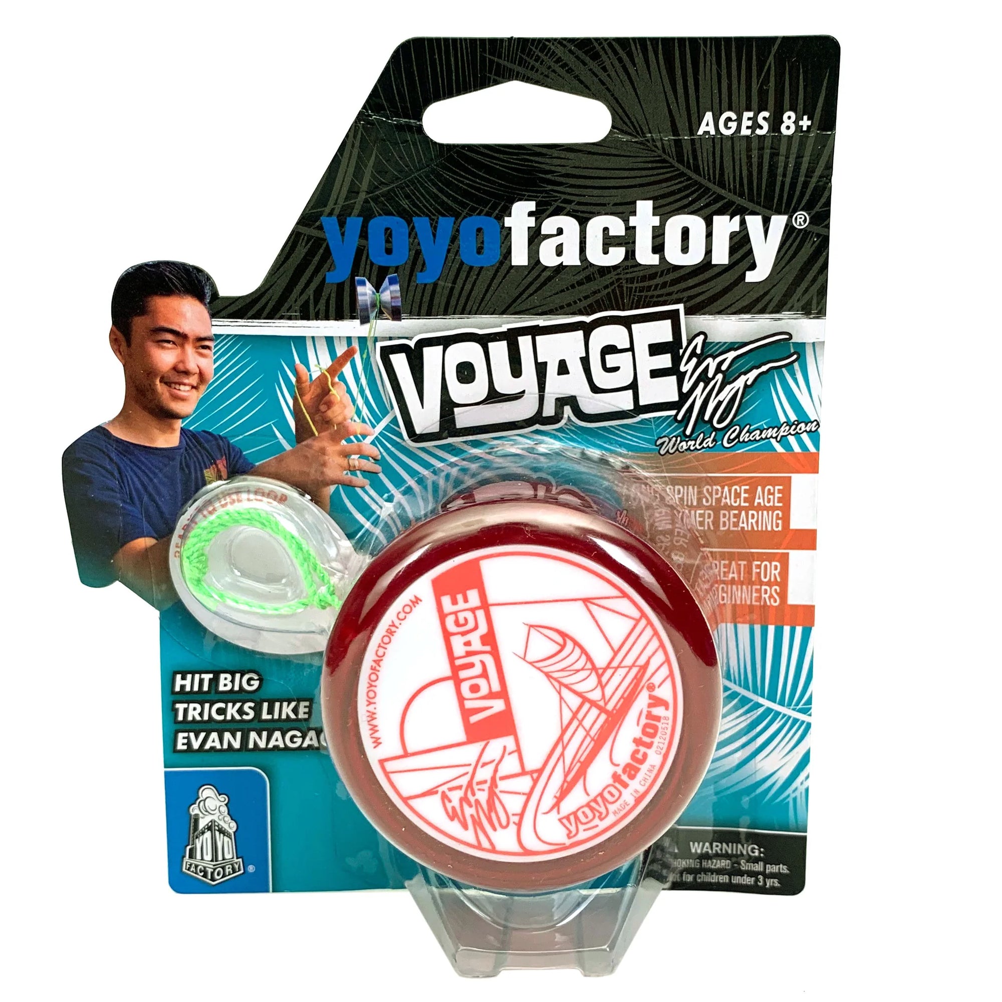 YoYo Factory Spinstar Evan Nagao Voyage Red/Black