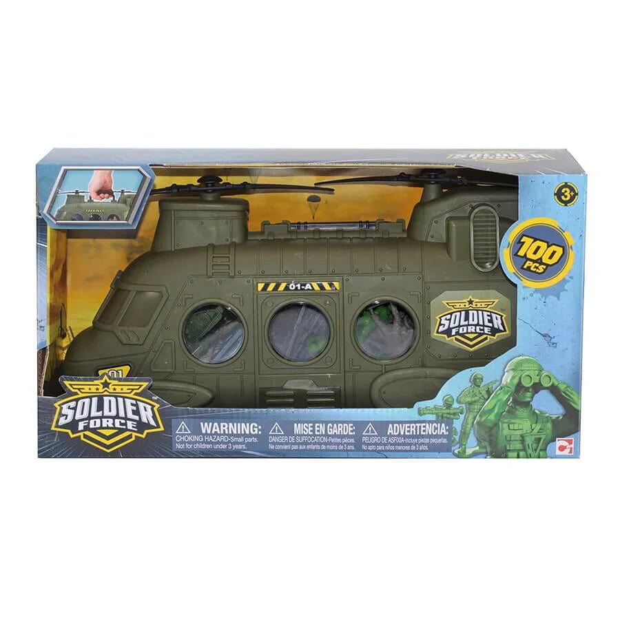 Soldier Force Tank Mission Bucket 100pc Playset