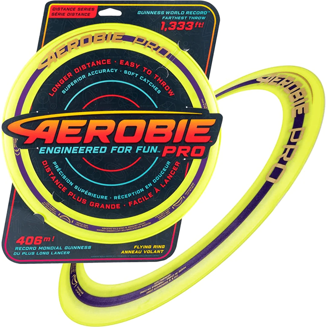 Aerobie Pro Super Flying Disc 13inch Yellow