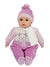 Baby Doll Kim Pale Purple and White Outfit with Teddybear Stitching
