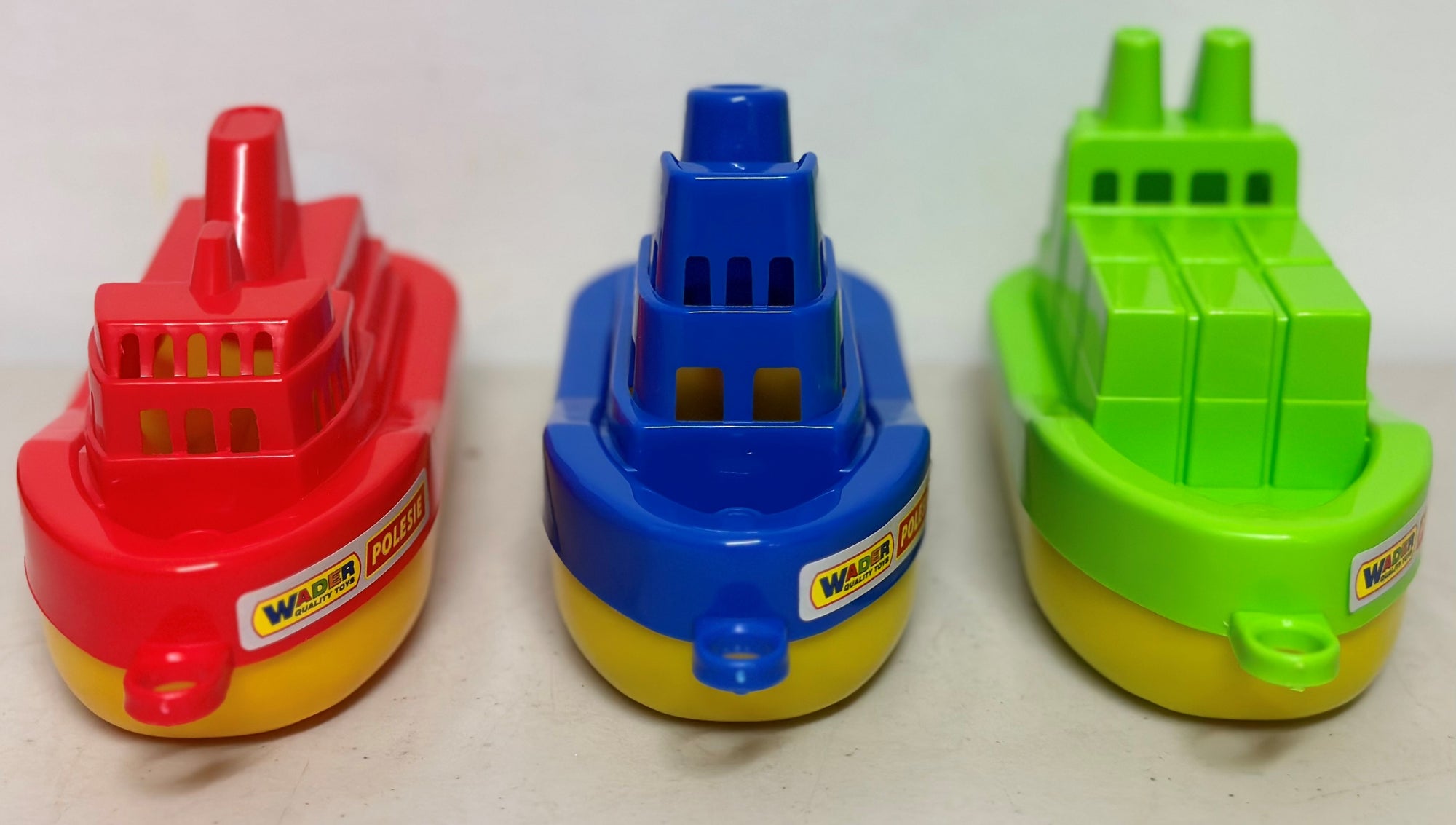 Plastic Boat Assorted Colours