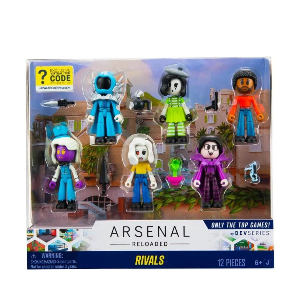 Roblox Devseries Arsenal Reloaded Rivals Figure Multipack