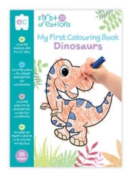 First Creations My First Colouring Book Dinosaurs