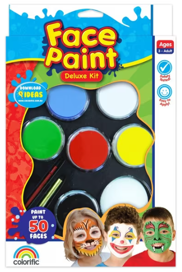 Colorific Face Paint Deluxe Kit
