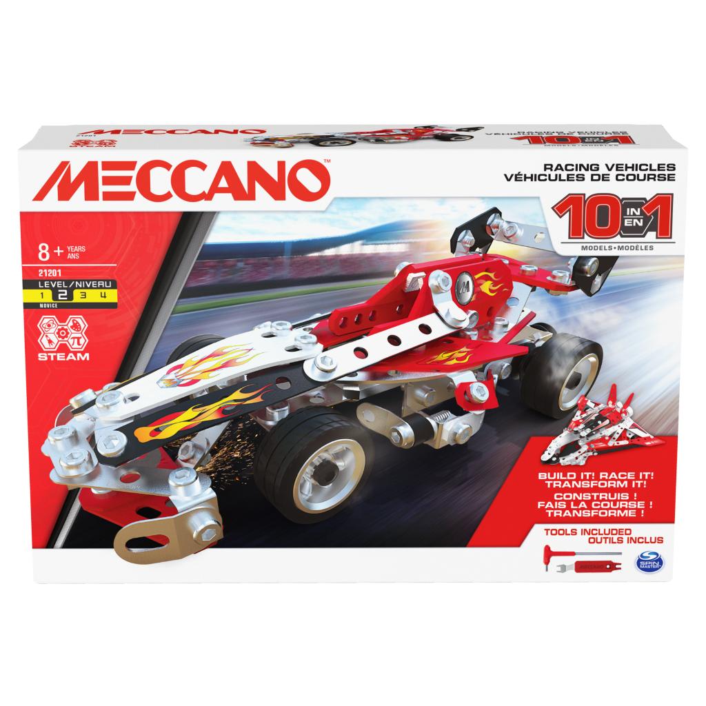 Meccano 10 in 1 Models Racing Vehicles