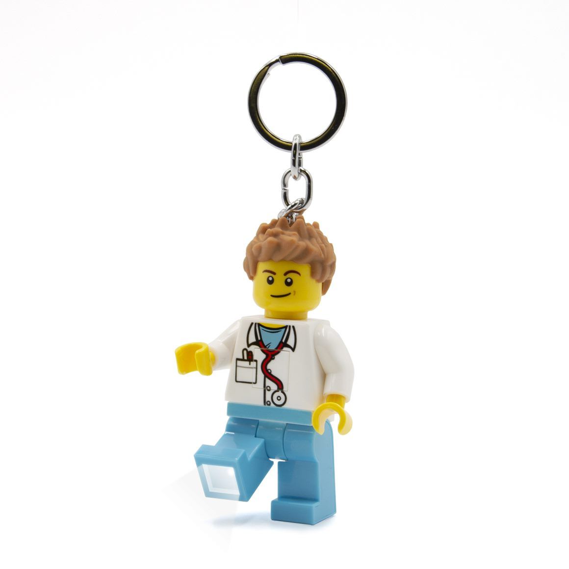 Lego Male Doctor Light Key Ring