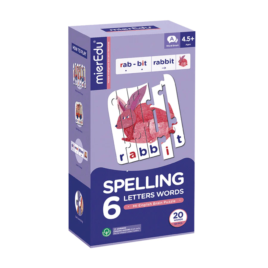 Mier Edu Spelling 6 letter words