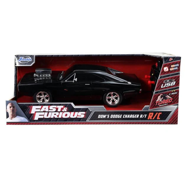 1/16 Fast And Furious 1970 Dom's Dodge Charger Remote Control all batteries included