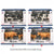 Model Series Farm Animals - Cows & Calf with Accessories Assorted