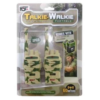 Walkie Talkie Camouflage all Batteries included