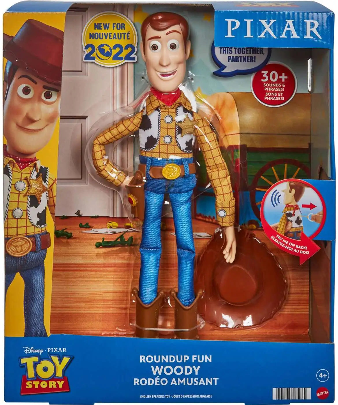 Toy Story Roundup Fun Woody 12in Pull String Classic Woody