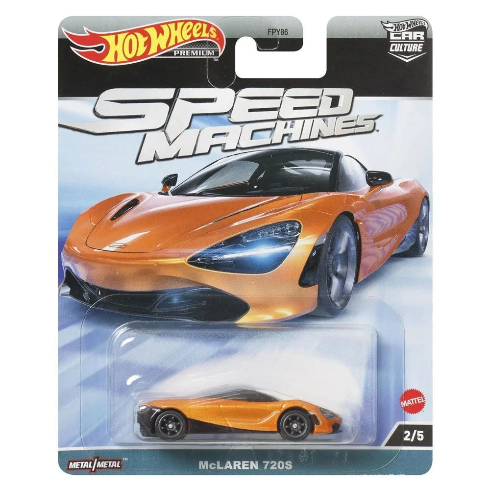 Hot Wheels Premium Speed Machine McLaren 720S
