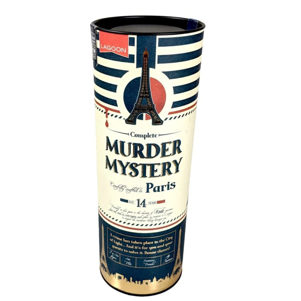 Complete Murder Mystery Game in Tube Paris for 6 players