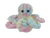 Cotton Candy 50cm Tie-Dyed Rainbow Octopus WIGGLETON