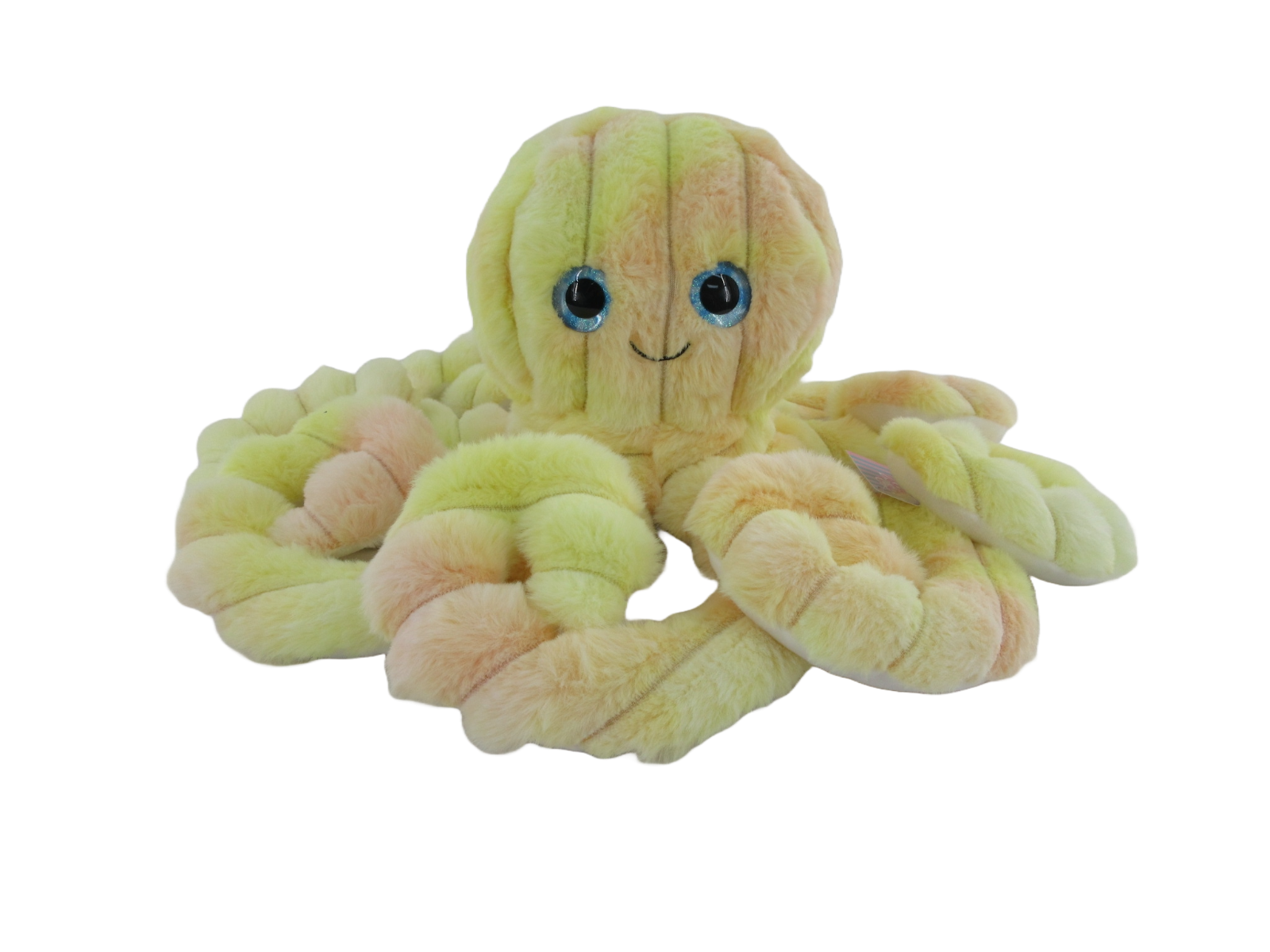 Cotton Candy 50cm Tie-Dyed Yellow / Orange Octopus OPHELIA