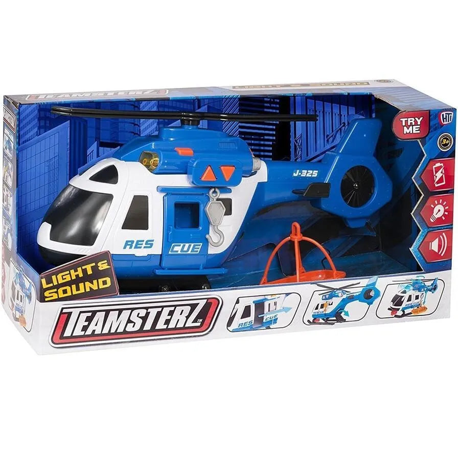 Teamsterz Lights and Sounds Rescue Helicopter